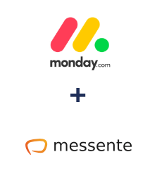 Einbindung von Monday.com und Messente