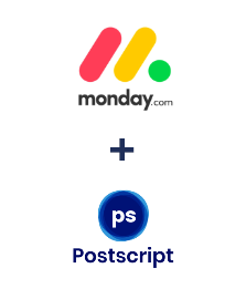 Einbindung von Monday.com und Postscript
