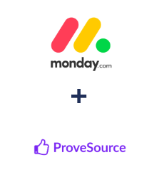 Einbindung von Monday.com und ProveSource
