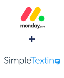 Einbindung von Monday.com und SimpleTexting