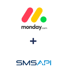 Einbindung von Monday.com und SMSAPI