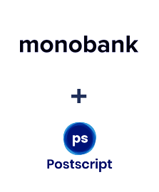 Einbindung von Monobank und Postscript