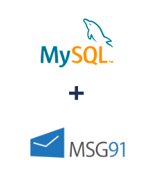 Einbindung von MySQL und MSG91