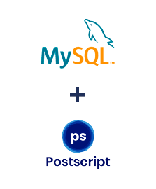 Einbindung von MySQL und Postscript