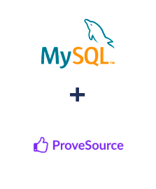 Einbindung von MySQL und ProveSource