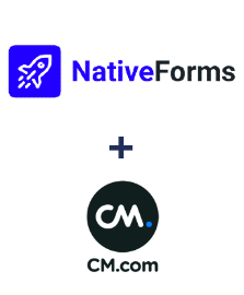 Einbindung von NativeForms und CM.com