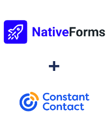 Einbindung von NativeForms und Constant Contact