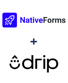 Einbindung von NativeForms und Drip