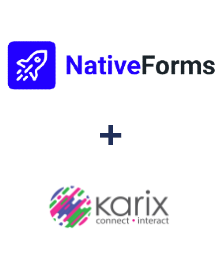 Einbindung von NativeForms und Karix