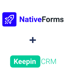 Einbindung von NativeForms und KeepinCRM