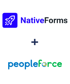Einbindung von NativeForms und PeopleForce