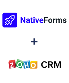 Einbindung von NativeForms und ZOHO CRM