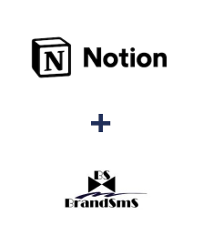 Einbindung von Notion und BrandSMS 