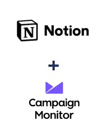 Einbindung von Notion und Campaign Monitor