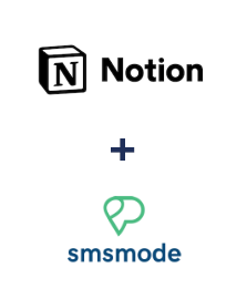 Einbindung von Notion und smsmode