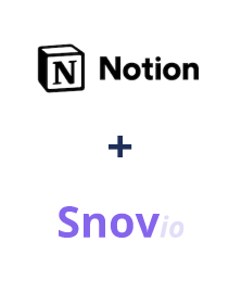 Einbindung von Notion und Snovio