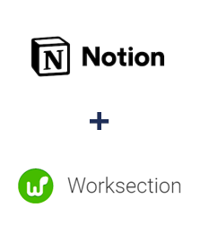 Einbindung von Notion und Worksection