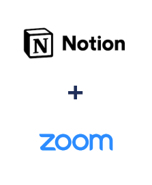 Einbindung von Notion und Zoom