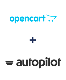 Einbindung von Opencart und Autopilot
