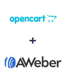 Einbindung von Opencart und AWeber