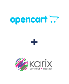 Einbindung von Opencart und Karix