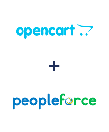 Einbindung von Opencart und PeopleForce