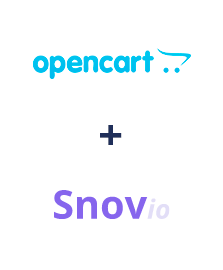 Einbindung von Opencart und Snovio