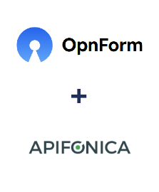 Einbindung von OpnForm und Apifonica