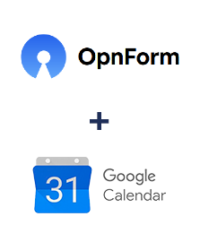 Einbindung von OpnForm und Google Calendar