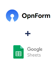 Einbindung von OpnForm und Google Sheets
