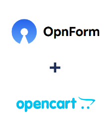 Einbindung von OpnForm und Opencart