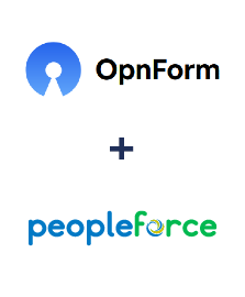 Einbindung von OpnForm und PeopleForce