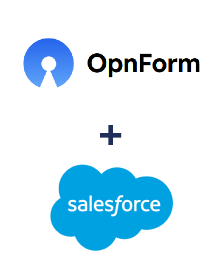 Einbindung von OpnForm und Salesforce CRM