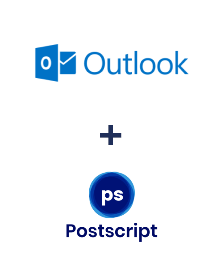 Einbindung von Microsoft Outlook und Postscript