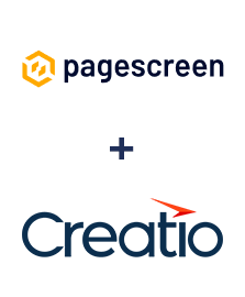 Einbindung von Pagescreen und Creatio