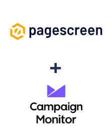 Einbindung von Pagescreen und Campaign Monitor