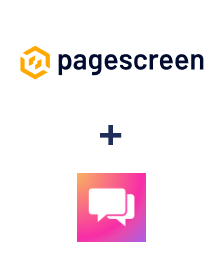 Einbindung von Pagescreen und ClickSend