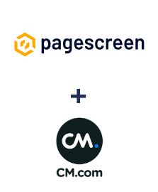 Einbindung von Pagescreen und CM.com