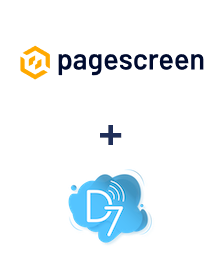 Einbindung von Pagescreen und D7 SMS