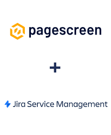 Einbindung von Pagescreen und Jira Service Management
