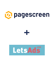 Einbindung von Pagescreen und LetsAds