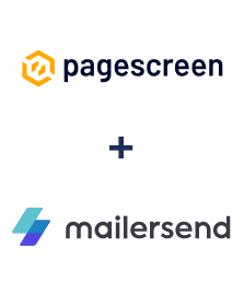 Einbindung von Pagescreen und MailerSend