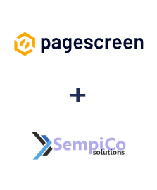 Einbindung von Pagescreen und Sempico Solutions