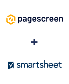 Einbindung von Pagescreen und Smartsheet