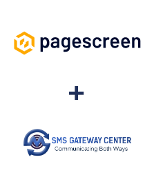 Einbindung von Pagescreen und SMSGateway