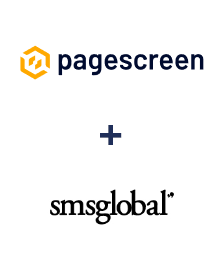 Einbindung von Pagescreen und SMSGlobal