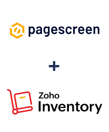 Einbindung von Pagescreen und ZOHO Inventory