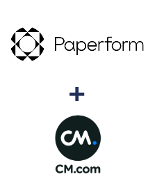 Einbindung von Paperform und CM.com