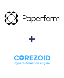 Einbindung von Paperform und Corezoid