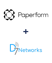 Einbindung von Paperform und D7 Networks